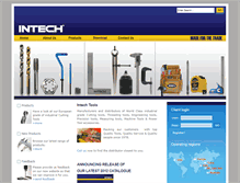Tablet Screenshot of intechtools.com